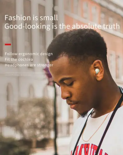 Мини один беспроводной Bluetooth 4 2 наушники Водонепроницаемая гарнитура бас стерео