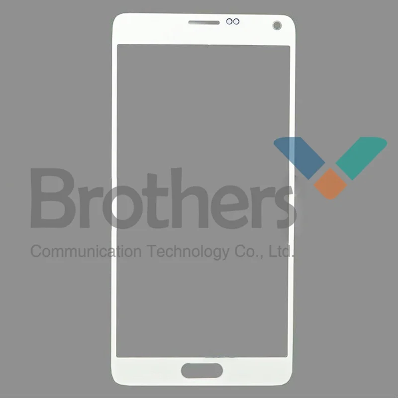 Оптовая Продажа Черный Белый Передний экран Внешний стеклянный объектив для Samsung