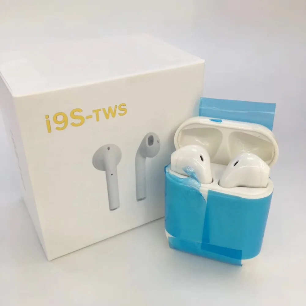 I9S TWS беспроводные Bluetooth наушники портативные стерео гарнитура с зарядным