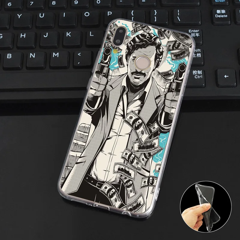 Мягкий силиконовый чехол из ТПУ L218 Pablo Escobar для Huawei P8 P9 P10 P20 P30 Lite Pro P Smart Plus 2017 2019 |
