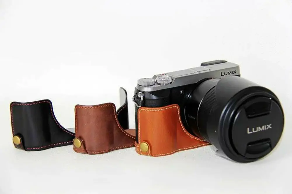 Получехол из искусственной кожи для Panasonic GX85/GX80/GX7II|Сумки фото-/видеокамеры| |
