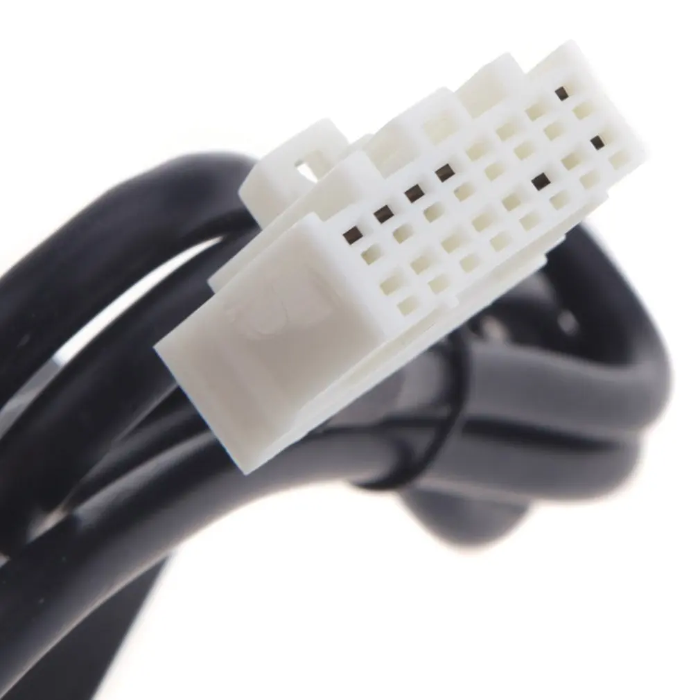 12-24 в автомобиль стиль 3,5 мм USB авто Aux в адаптер MP3 плеер кабель радио интерфейс кабель подходит для Mazda 3/CX7/323/MX5 CX-7