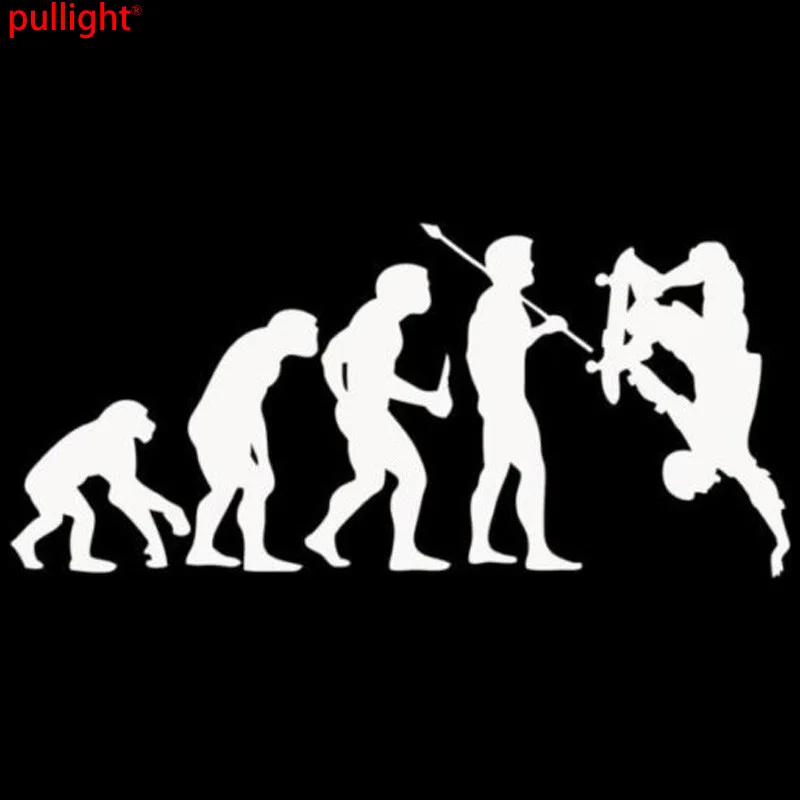 

Evolution Of Skateboarding Car Stickers Personalized Motorcycle Vinyl Decals