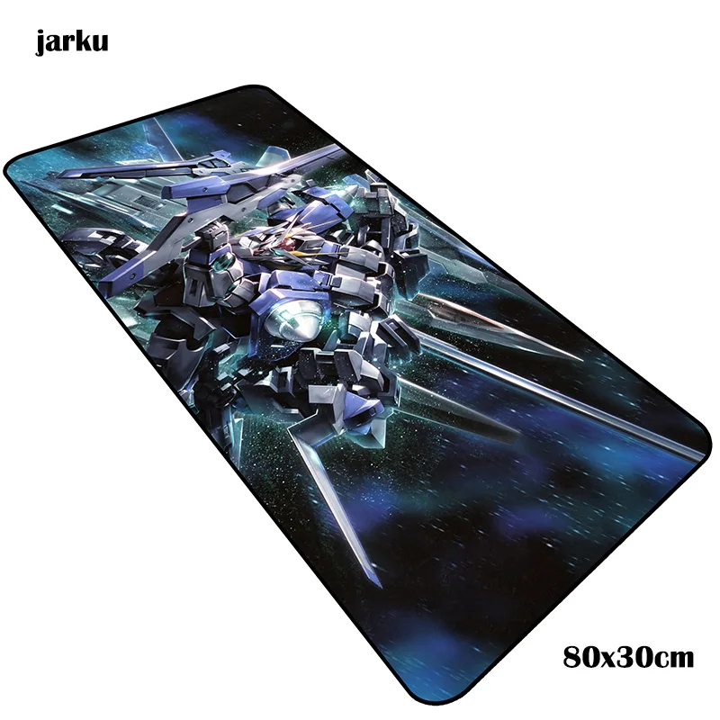 GUNDAM коврик для мышки с аниме 800x300x2 мм игровой коврик для мыши геймер Коврик для мыши компьютер натуральный каучук Настольный коврик большой игровой коврик