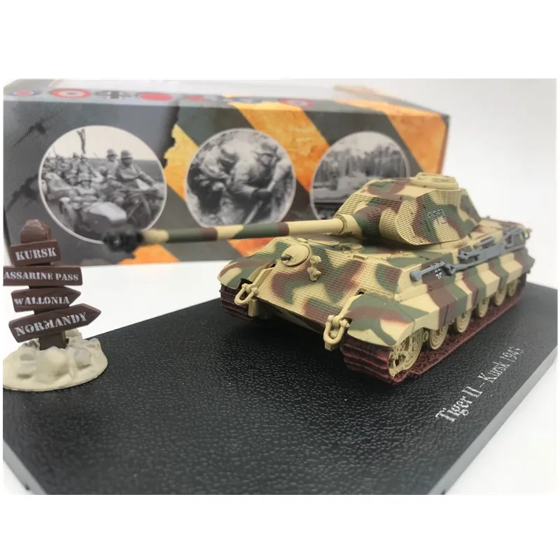 1/72 Тигр 2-валлония 1944 литой Атлас Второй мировой войны танк военные модели |