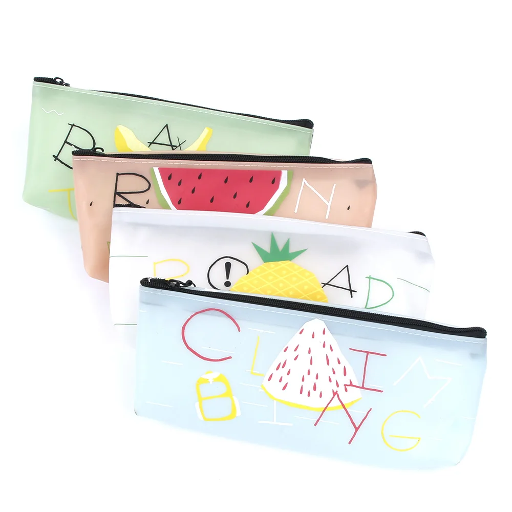 Милый школьный чехол для карандашей девочек и мальчиков корейский силиконовый в