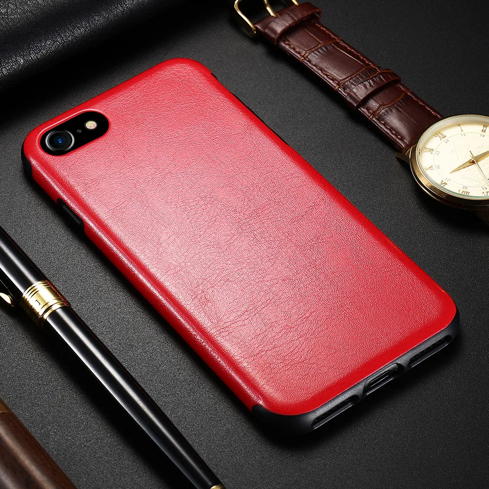 FLOVEME Retro Leather Protective Case For iPhone 7 6 Plus Crazy Horse Phone Cases 6s CoverPhone Accessories |