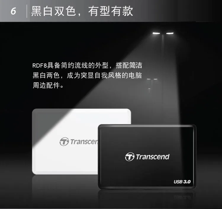 Высокоскоростной адаптер Transcend All in 1 USB 3,0 MS TF/SD для чтения карт памяти SDHC/SDXC/microSDHC/microSDXC/UHS-I