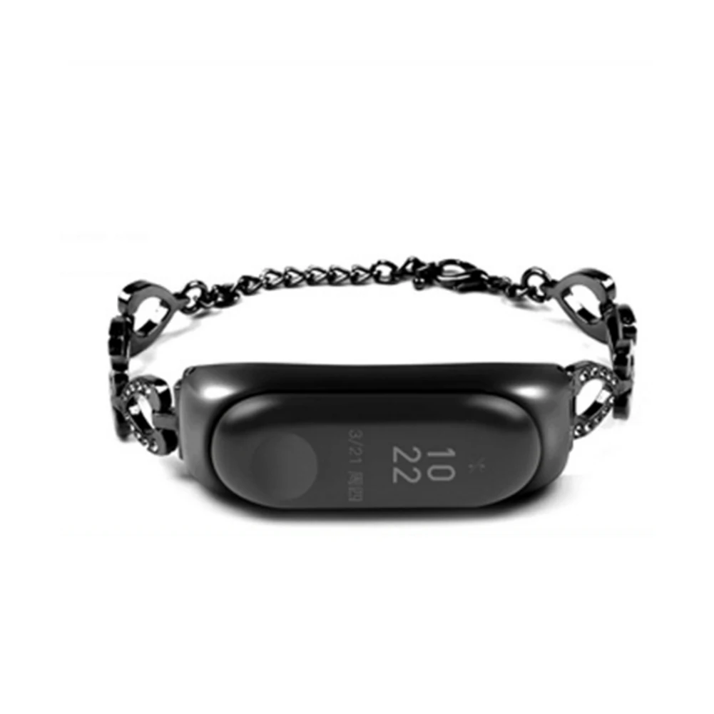 Металлический умный Браслет для Mi Band 3 металлический ремешок браслет сменный на