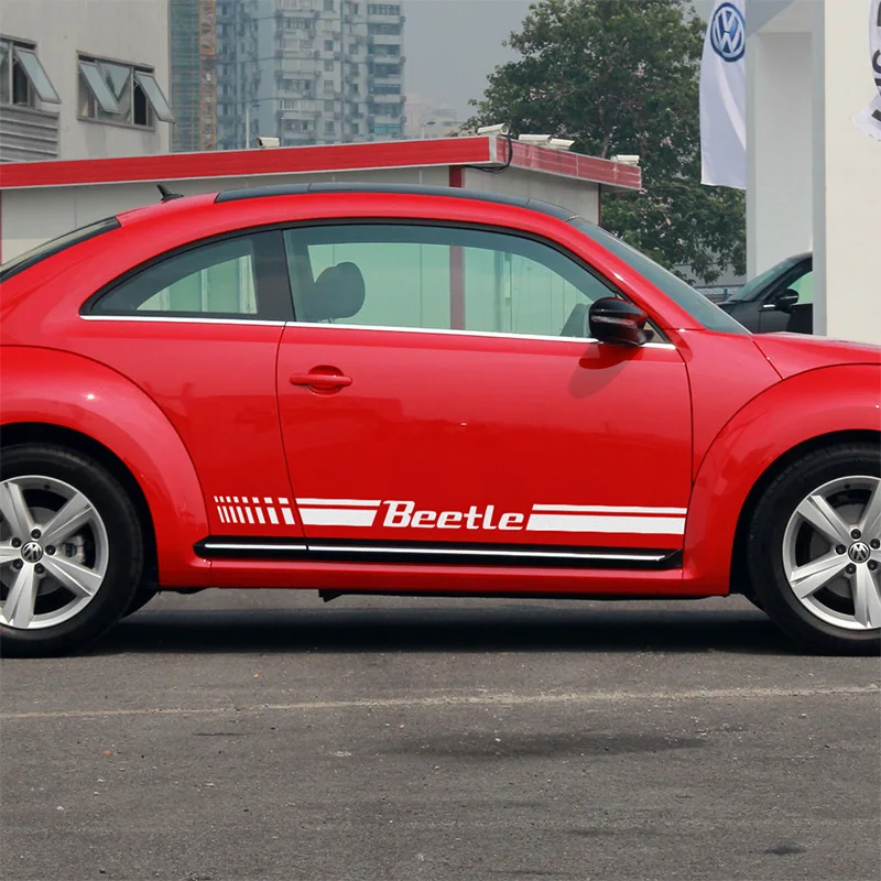 10 пар кастомизации BEETLE Мотоспорт Rline двери наклейки наклейка автомобиль Стайлинг