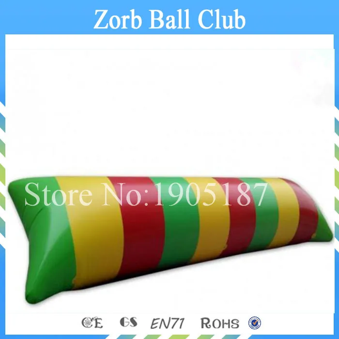 Бесплатная доставка 8x3 м надувной водяной шарик гигантский для катапульты