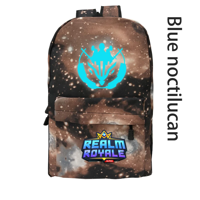 Мультфильм игра области Royale световой рюкзак подростков студента новые дорожные