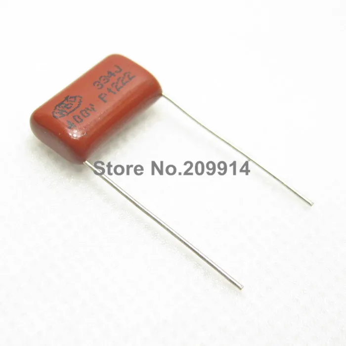 10 PCS CBB конденсатор 334 400 В 334J 0.33 мкФ 330nF P15 CL21 металлизированная полипропиленовая