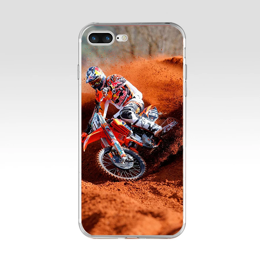 7 248SD moto cross moto dirtbikes Мягкий ТПУ силиконовый чехол для Apple iPhone 6 6s 7 8 plus чехол - Цвет: 7
