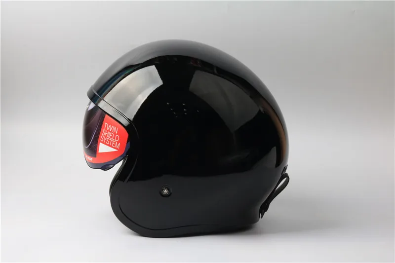 Ls2 OF599 шлемы Spitfire moto rcycle шлем jet винтажный шлем с открытым лицом Ретро 3/4 полушлем casco moto capacete moto ciclismo