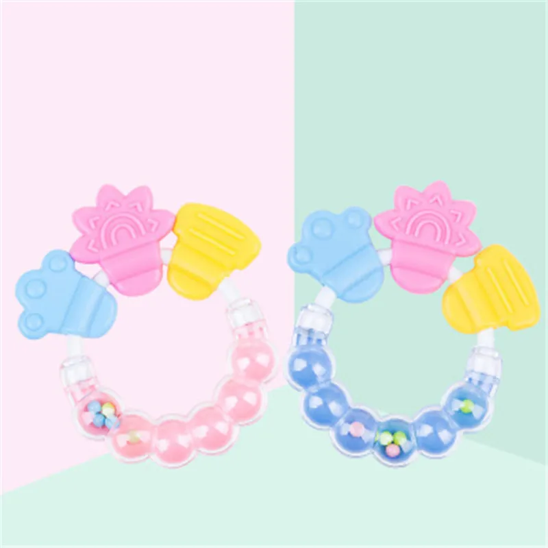 Детская погремушка и Прорезыватель для зубов в виде ручки|Детские прорезыватели|