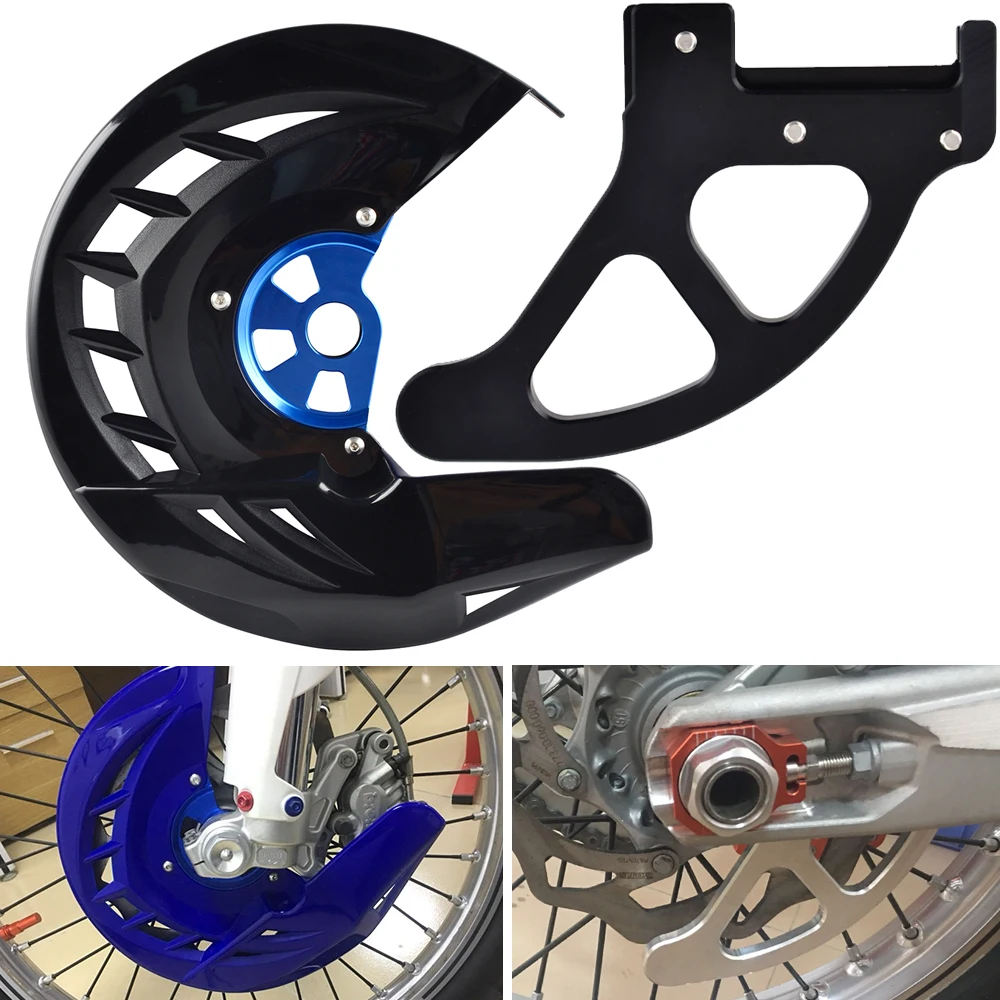 BB Спереди и сзади тормозного диска гвардии для Husaberg Husqvarna TE FE TC FC TX FX FS 125 150 200 250 300 350 390 400 450 501 350 S 501 S 250i - Цвет: BB