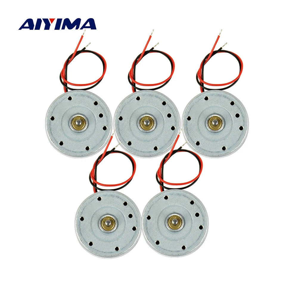 Aiyima 5 шт. микро двигатель постоянного тока DC3V 6V 5800 об./мин. 11500 ультра тонкий