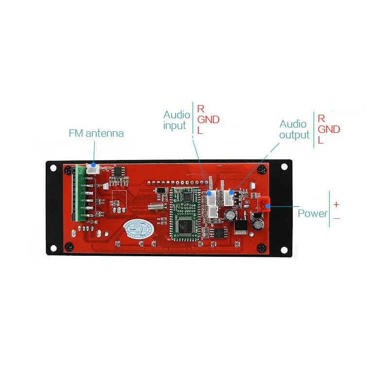 AIYIMA Bluetooth 4 0 HIFI аудио аксессуары без потерь Поддержка U диск SD ЖК дисплей FM декодер