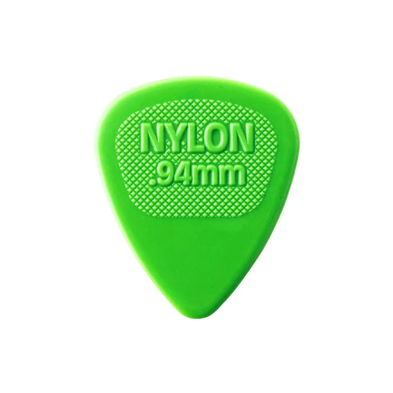 1pc 0.94mm Dunlop красочные медиаторы бас посредника акустической гитары аксессуары классические нейлоновые медиаторы для гитары 0,53/0,67/0,94/1,07/1,14 мм - Цвет: 1pc 0.94mm