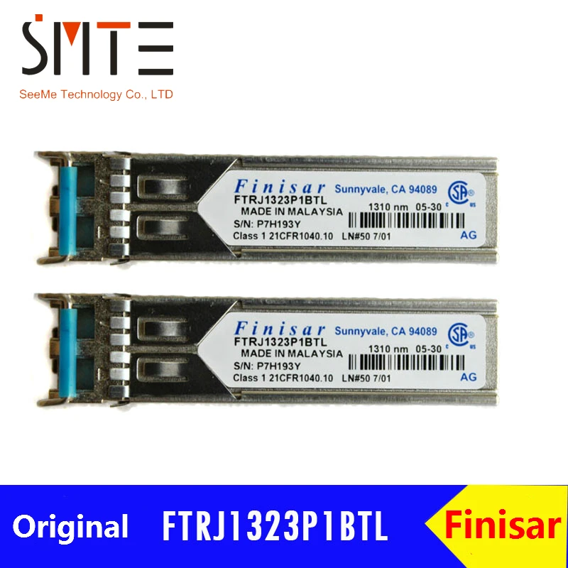 

Оптический трансивер Finisar FTRJ1323P1BTL, одномодовый модуль SFP, нм, 15 км
