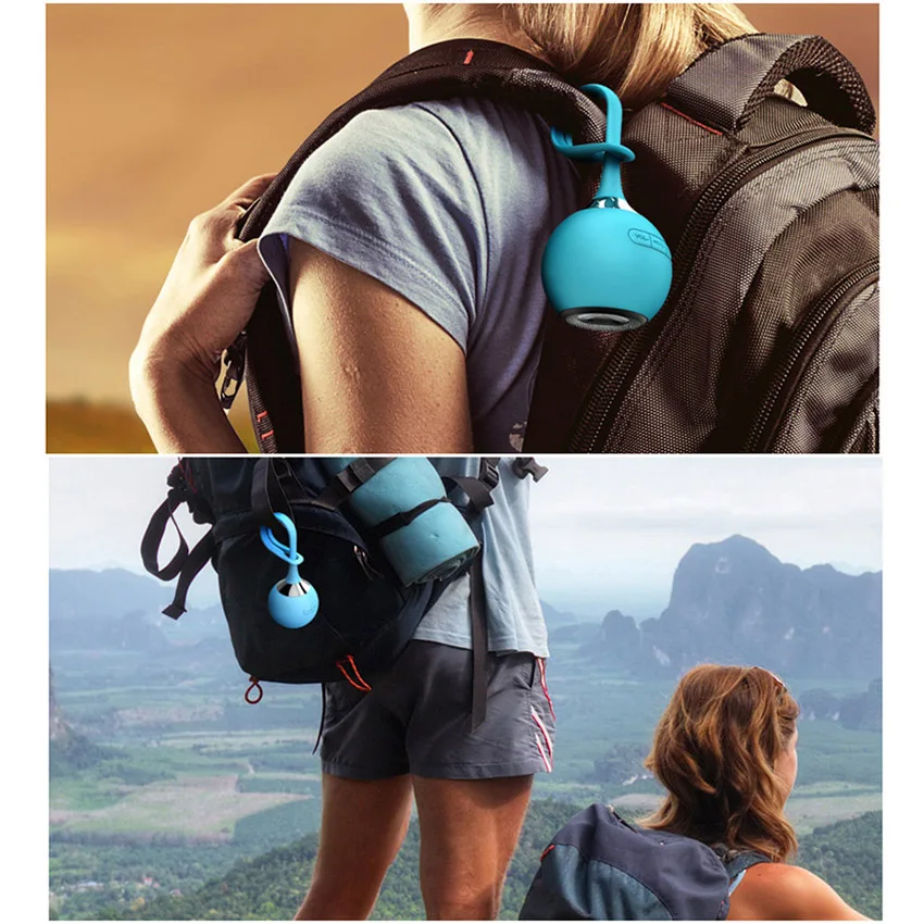 Wireless Bluetooth Speaker Outdoor Sports Waterproof Stylish design silicone material compact and portable | Электроника