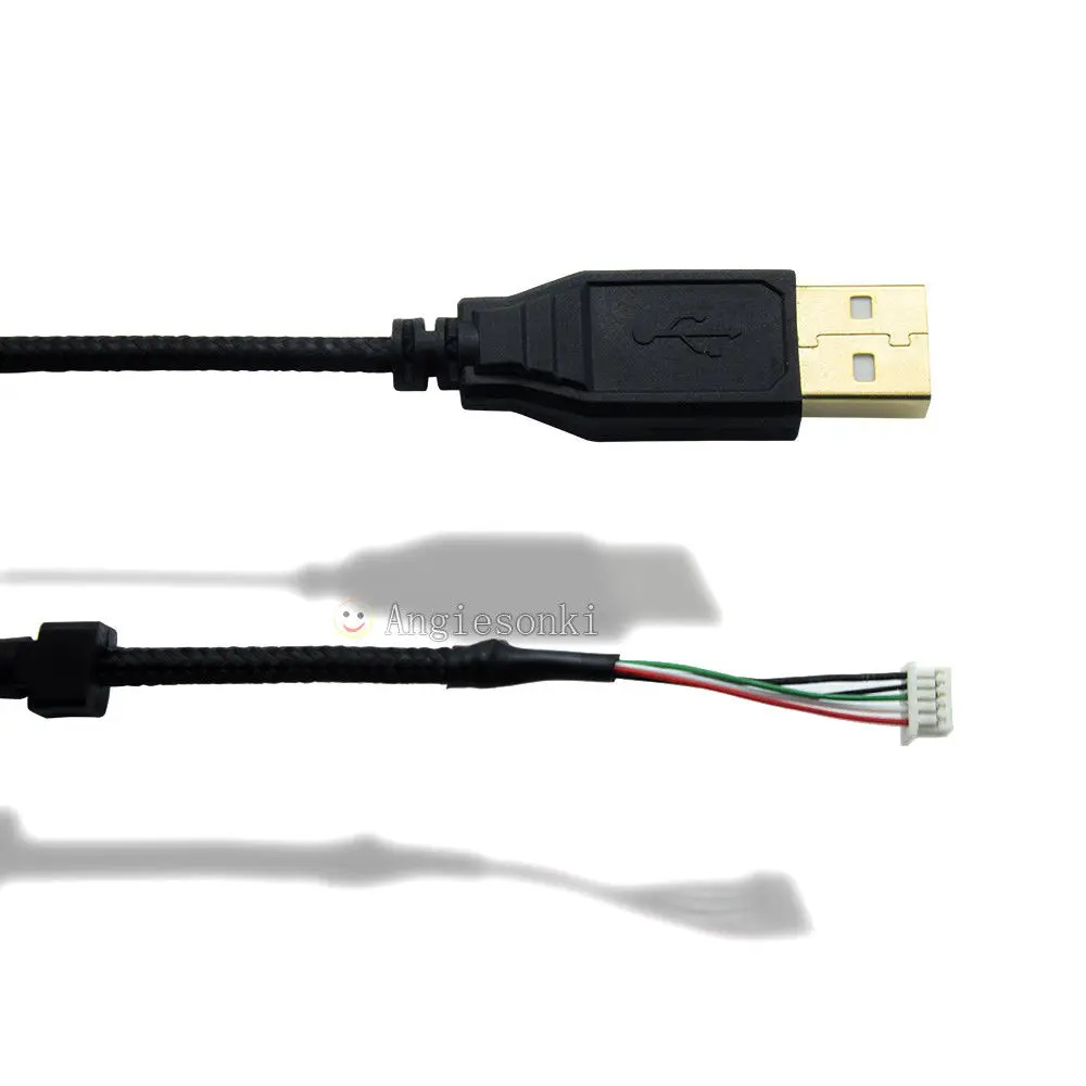 Новый USB-кабель/провод для игровой мыши MadCatz Saitek RAT3/храповый 4/храповый 5/храповый