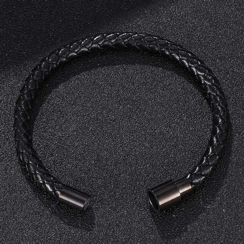 Новинка модные ювелирные изделия унисекс для женщин и мужчин кожаный браслет