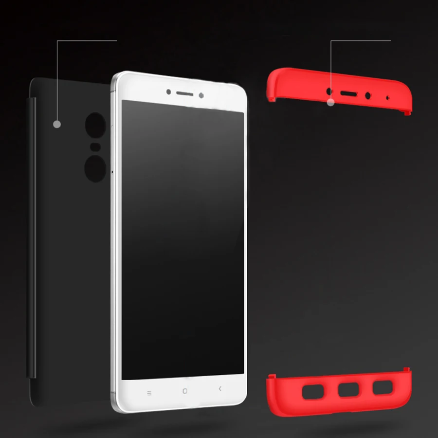 For Xiaomi Mi Redmi S2 Y2 Fashion Matte Plastic Fitted Phone Case 360 Degree Full Body Protection Cover Shell Protect Anti-knock |