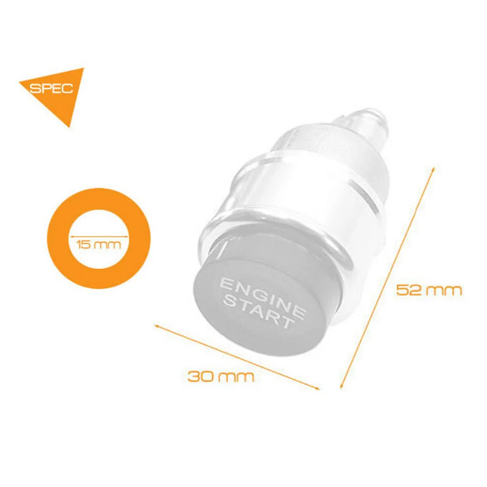 Металлический Переключатель зажигания для гоночного автомобиля 12 В кнопка