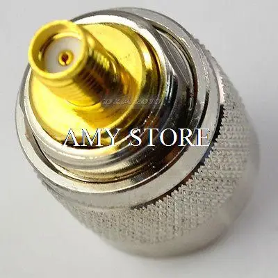 

UHF male PL259 plug to SMA female jack straight adapter