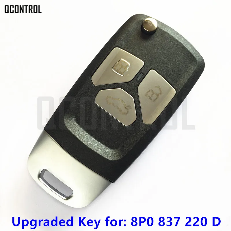 Пульт дистанционного управления QCONTROL для AUDI A3 S3 A4 S4 TT 8P0837220D 2005 2006 2007 2008 2009 2010 2011 2012