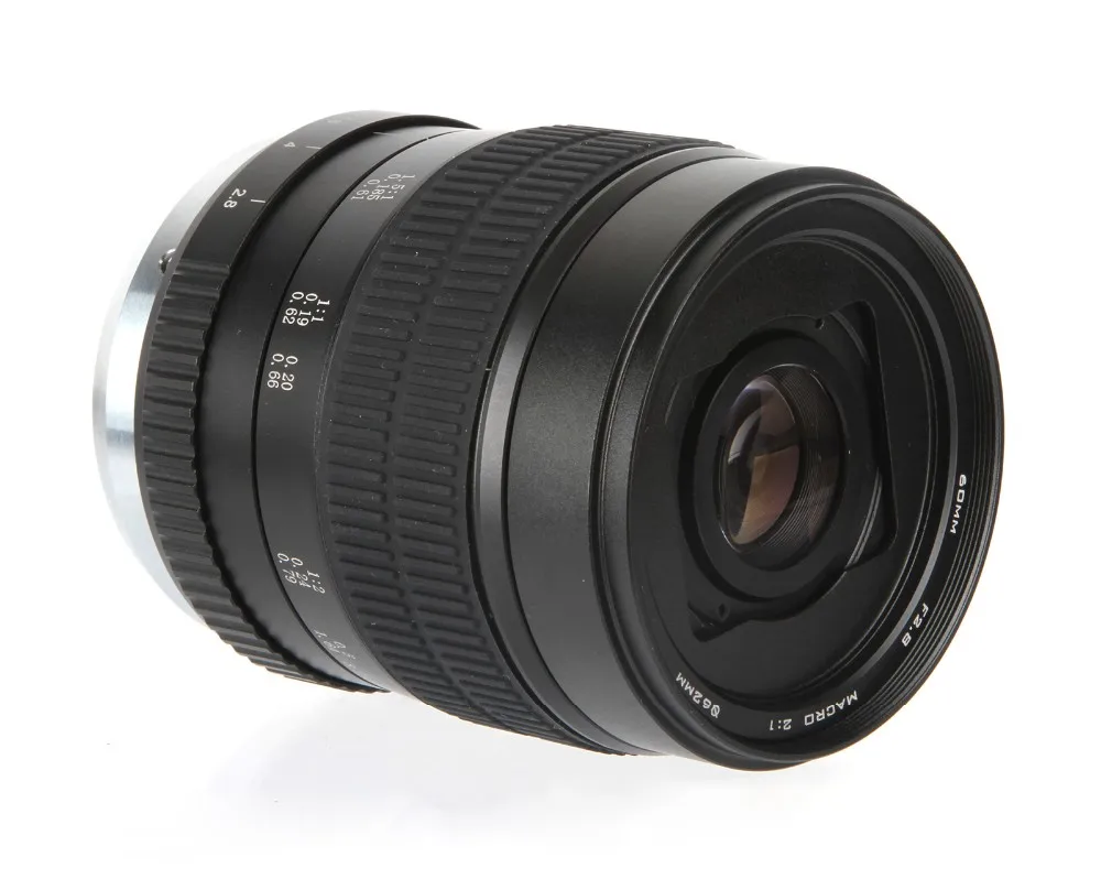60 мм f/2 8 1: 2 2X супер макрообъектив с ручной фокусировкой для камеры Minolta MA Mount Sony A500