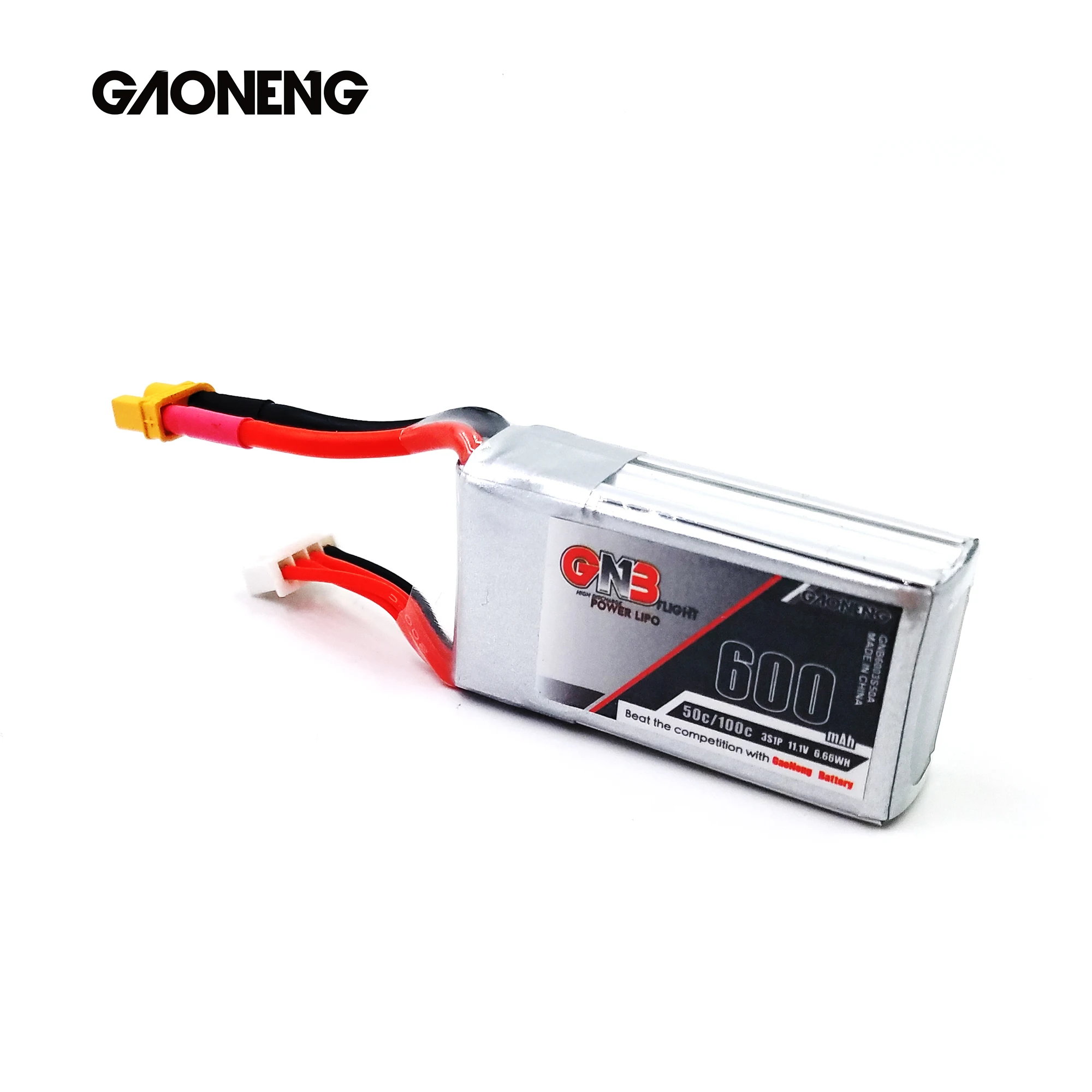 2 шт. литий полимерный аккумулятор Gaoneng GNB 600 мАч 3S 11 1 В 50C/100C разъем XT30 для iFlight CineBee