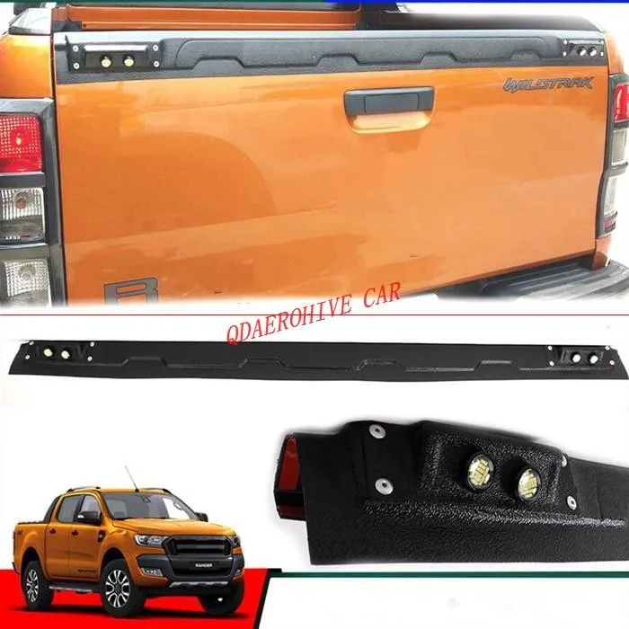 QDAEROHIVE задние ворота грузовик отделка багажника грузовик порога Крышка для Ford Ranger T6 T7 2012