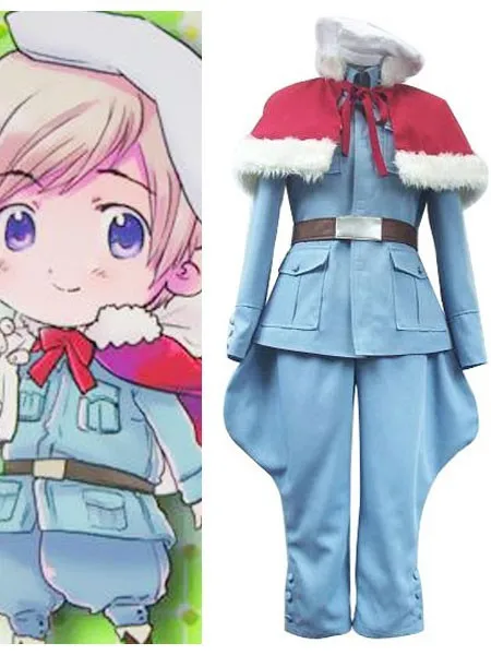 

Tino Vainaminen Cosplay Costume from Axis Power Hetalia E001