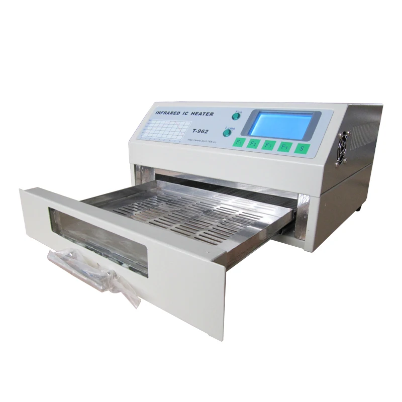 Инфракрасный нагреватель BGA паяльная станция Reflow духовка T962 для телефона компьютера PCB ремонт платы