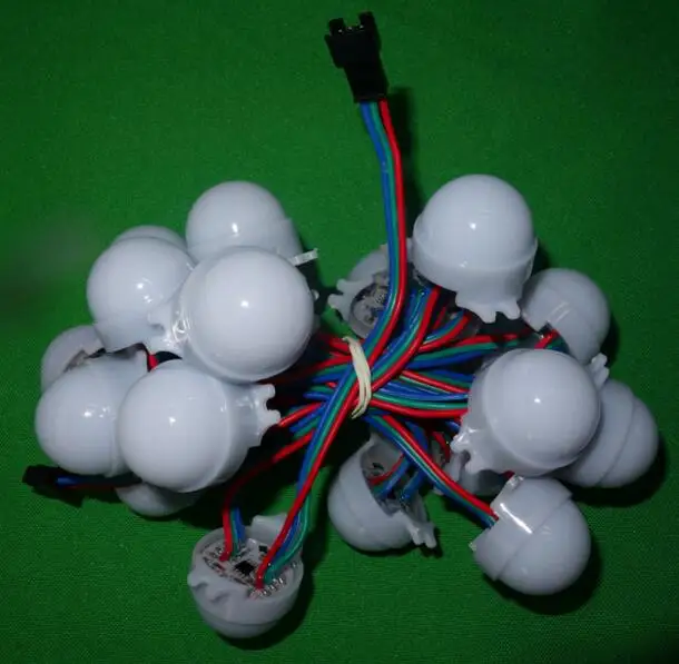 50 шт./нить Расстояние между проводами 12 см (из стороны в сторону) диаметр 30 мм IP6812 В