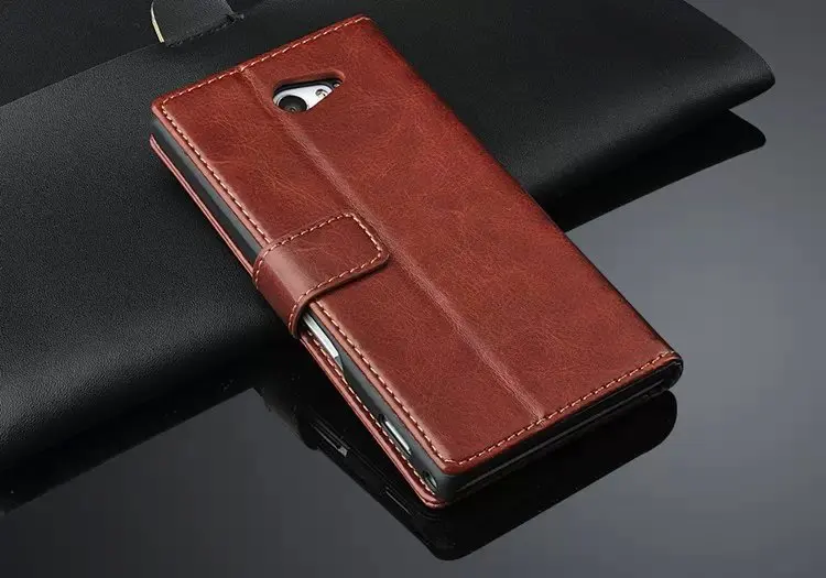 Чехол с отделением для карт M2 чехол Sony Xperia s50h D2305 D2303 кожаный телефона