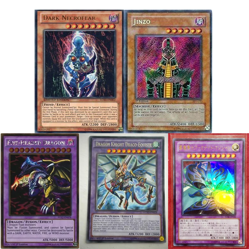 Yu-Gi-Oh! карточная игра пять император дракон/Пять драконов Хаоса Магия amitier ДДГ PGL2 игра юджиох коллекция карт