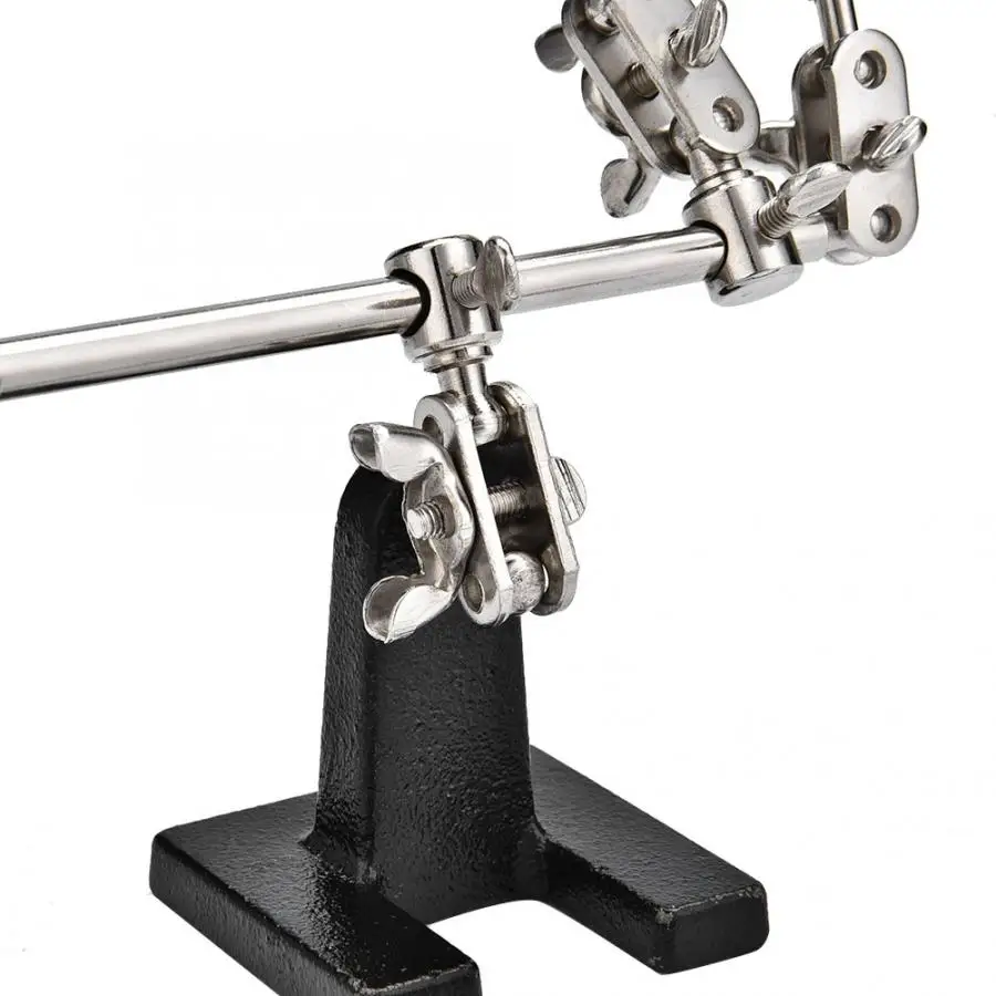 Паяльная лупа для изготовления ювелирных изделий с регулируемыми зажимами