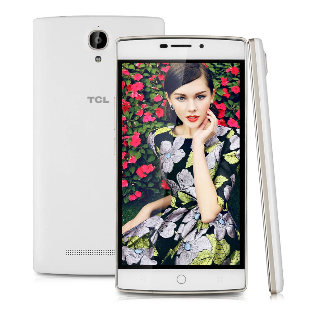Продажа Flash TCL P561U Смартфон Android 5 1 MTK6735P четырехъядерный мобильный телефон 2G ram 16G rom
