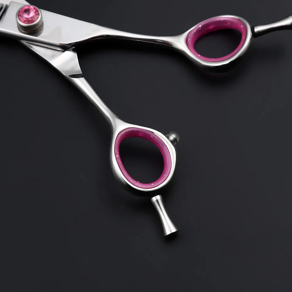 7&quot Professional 50 teeth Pet Dog Scissors 440C Thinning Cutting Shears Dogs Cats Grooming Hair Trimming Tools Tesoura | Красота и