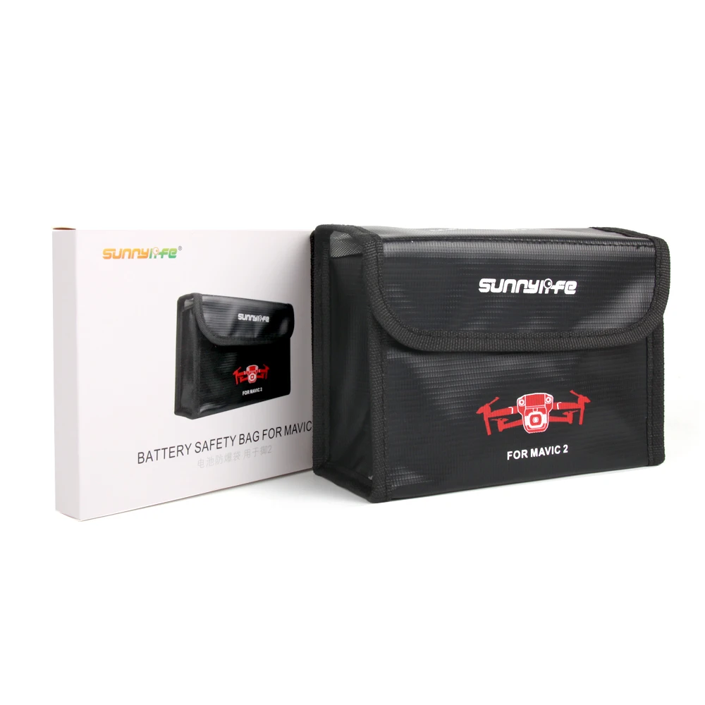 Lipo Battery Safety Storage and Travel Bag Взрывозащищенная защитная сумка для DJI Mavic 2|Наборы