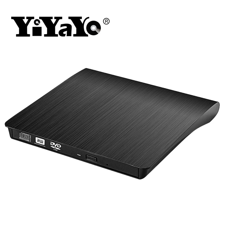 YiYaYo USB 3 0 внешний DVD/CD ROM привод горелка тонкий портативный драйвер CD/RW
