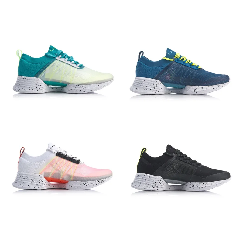Мужская беговая Обувь Li Ning спортивная обувь с мягкой дышащей технологией CLOUD COOL