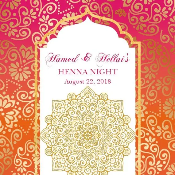 

custom happy birthday Moroccan Henna Party Muslim Photo Background Backdrop Quality Vinyl