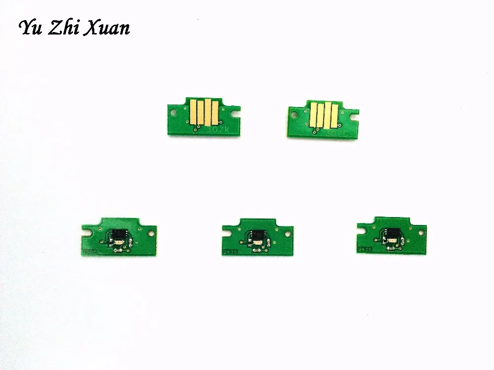 5 цветов PFI 307 чип картриджа для Canon IPF 830 840 850 IPF830 IPF840 IPF850 принтера 707|cartridge chip|printer