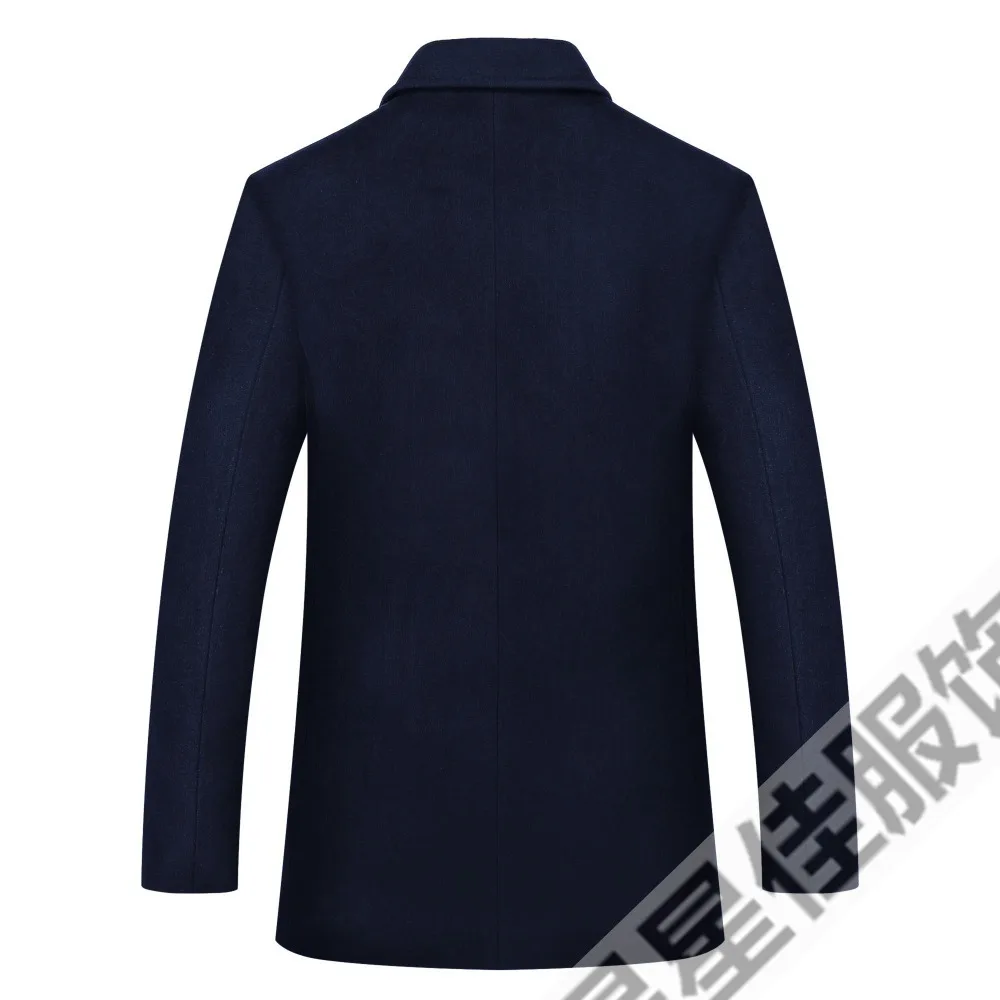 10XL 8XL 6XL зимний мужской утепленный Тренч глушитель Съемная куртка мужская повседневная ветровка шерстяные пальто Мужское пальто