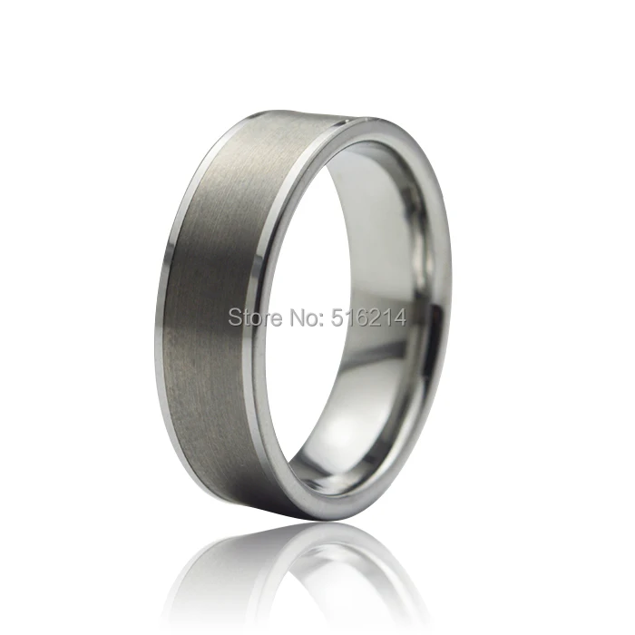Подгонянные 7 мм женские и мужские вольфрамовые твердосплавные кольца для
